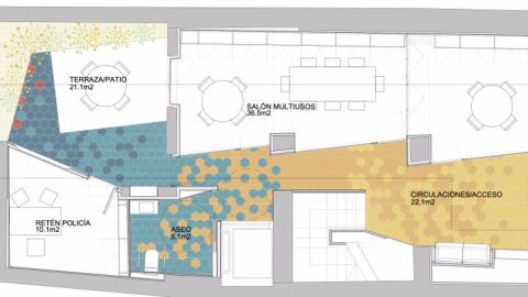 Plano del nuevo Centro Cívico de Villafranqueza 