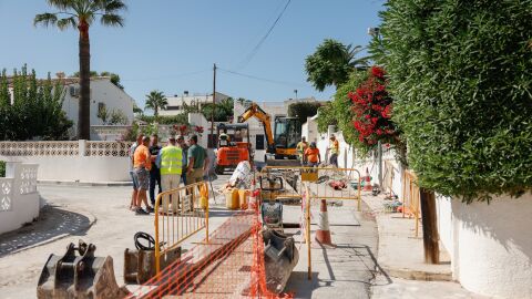 Obras en Foia Blanca de L'Alf&agrave;s del Pi