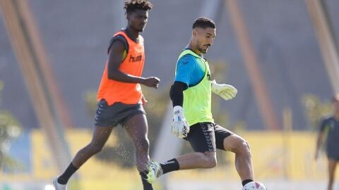 Entrenamiento de la UD Las Palmas