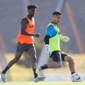 Entrenamiento de la UD Las Palmas