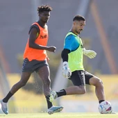 Entrenamiento de la UD Las Palmas Entrenamiento de la UD Las Palmas