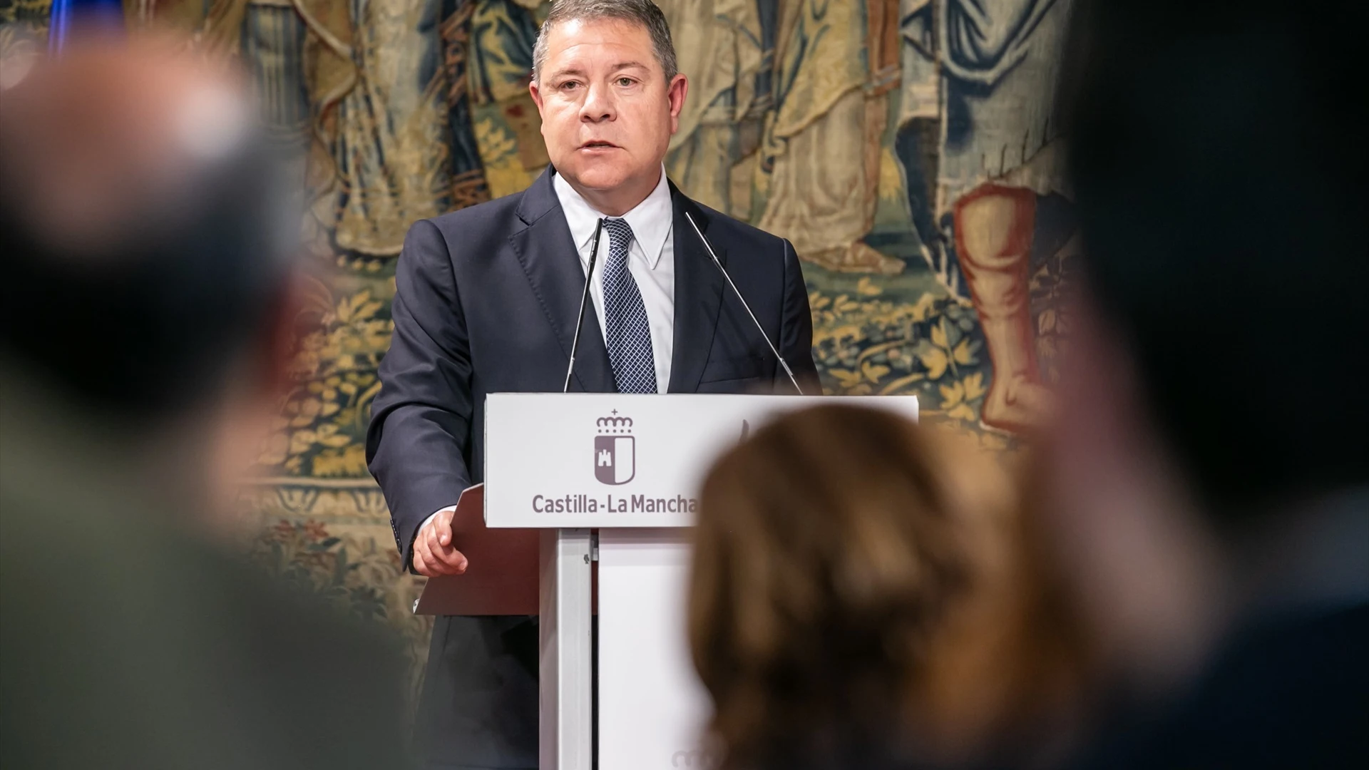 Emiliano García-Page, presidente de Castilla-La Mancha. Emiliano García-Page, presidente de Castilla-La Mancha.