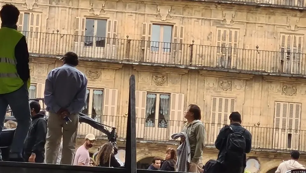 Momento del rodaje Momento del rodaje