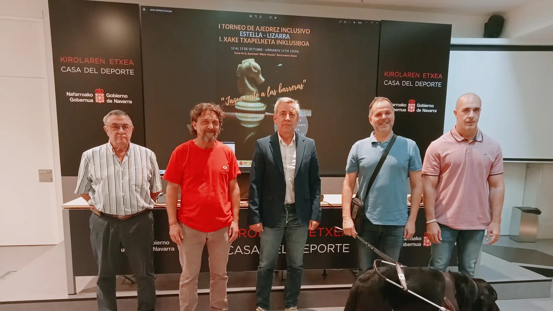 Club Deportivo para Ciegos en el I Torneo de Ajedrez Inclusivo Estella - Lizarra