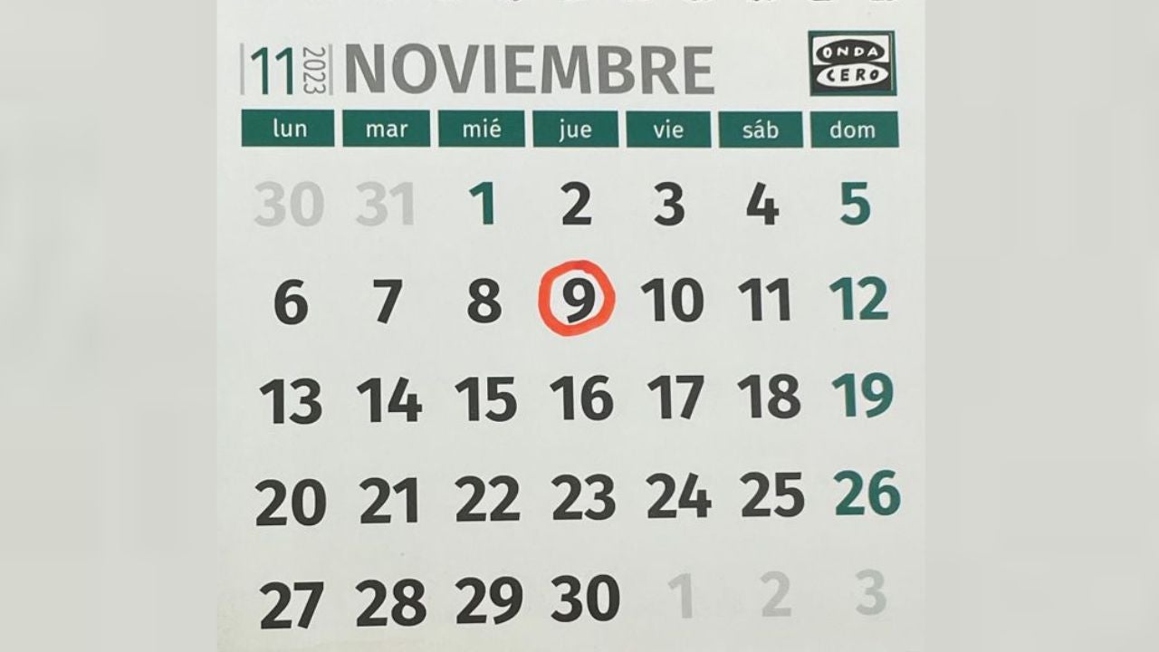 En qué comunidades es festivo el 9 de noviembre: calendario laboral En qué comunidades es festivo el 9 de noviembre: calendario laboral