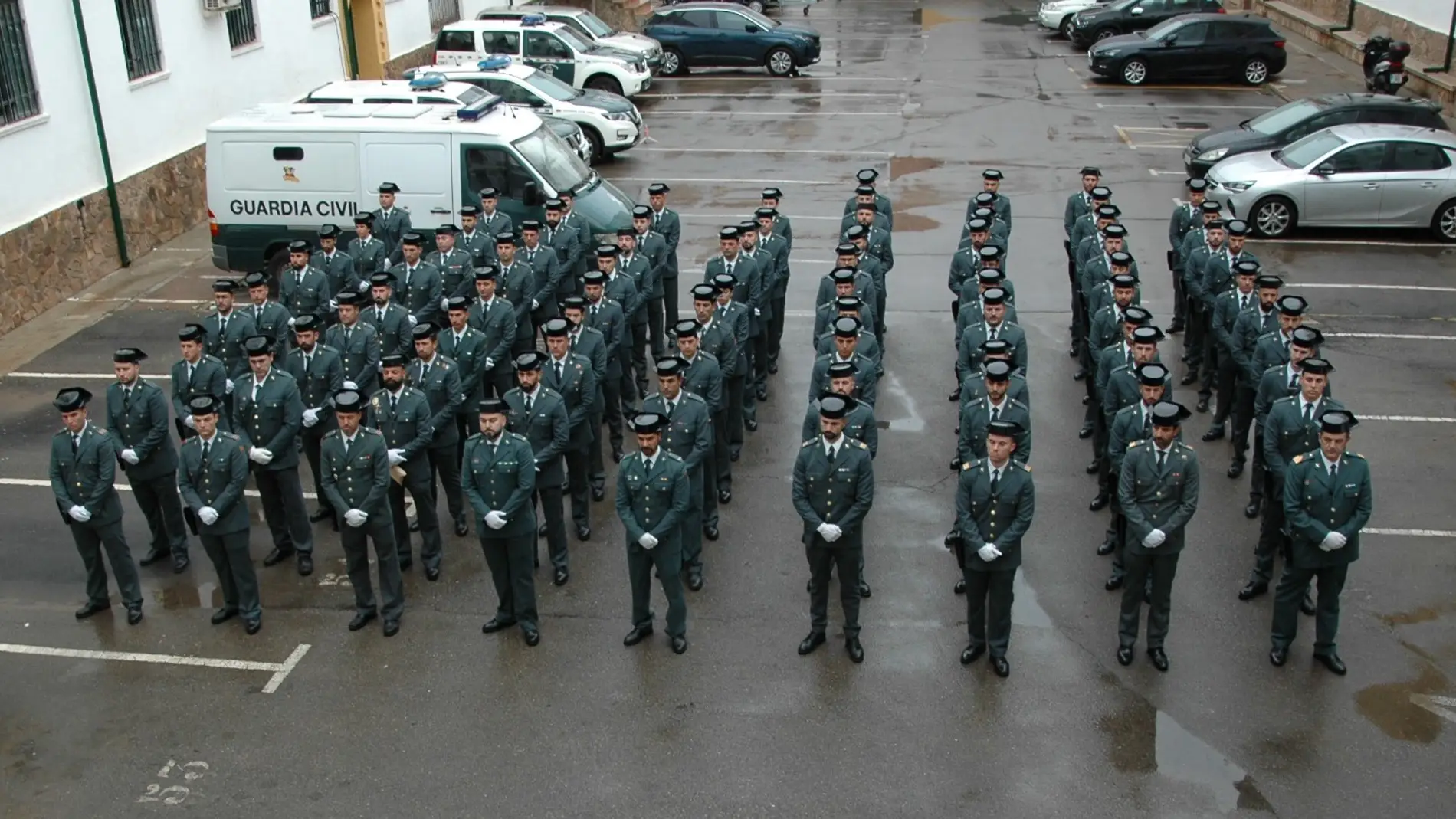 Nuevos agentes de la Guardia Civil incorporados en Ciudad Real