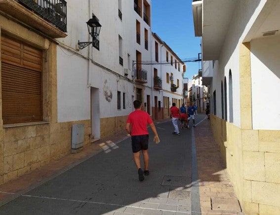 La Nucía B lidera el campeonato de Pilota A Palma de La Nucía La Nucía B lidera el campeonato de Pilota A Palma de La Nucía