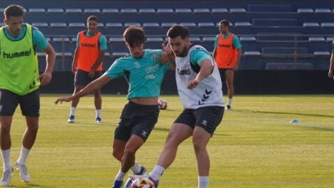 Entrenamiento del M&aacute;laga CF