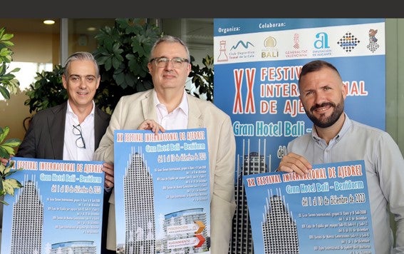 Vuelve en diciembre a Benidorm el 'Festival Internacional de Ajedrez Gran Hotel Bali' Vuelve en diciembre a Benidorm el 'Festival Internacional de Ajedrez Gran Hotel Bali'