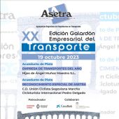 XX Galardón Empresarial del Transporte