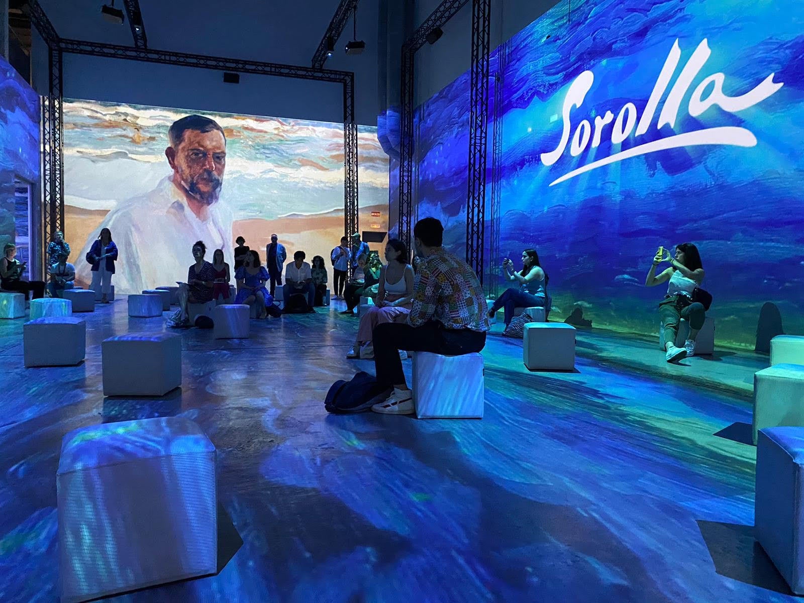 La exposición inmersiva de Sorolla en la Base de La Marina de València ya ha cautivado a más de 40.000 visitantes La exposición inmersiva de Sorolla en la Base de La Marina de València ya ha cautivado a más de 40.000 visitantes