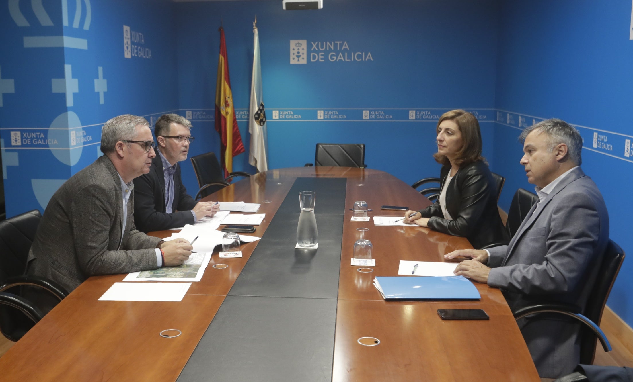 Xunta y Concello de Ames avanzan en la posible construcción de un parque empresarial en Bertamiráns Xunta y Concello de Ames avanzan en la posible construcción de un parque empresarial en Bertamiráns