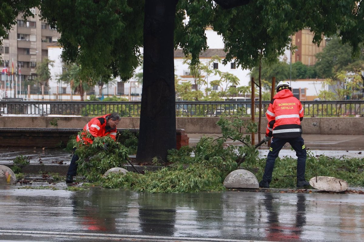 Los bomberos de la provincia reciben hasta 2.000 llamadas por el temporal Los bomberos de la provincia reciben hasta 2.000 llamadas por el temporal