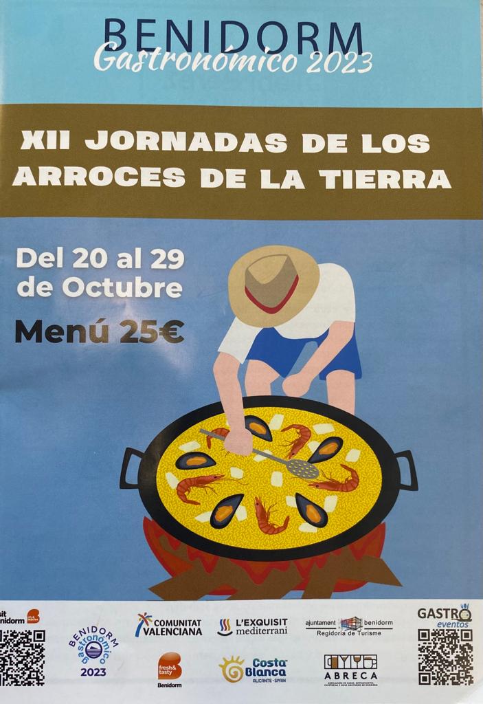 Arrancan hoy las 'Jornadas de los Arroces de Nuestra Tierra' en Benidorm Arrancan hoy las 'Jornadas de los Arroces de Nuestra Tierra' en Benidorm