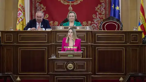 Guardiola contrapone en el Senado las prebendas al independentismo frente al abandono que sufre Extremadura Guardiola contrapone en el Senado las prebendas al independentismo frente al abandono que sufre Extremadura