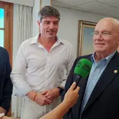 El director general de Transportes, Manuel Ríos, y el Alcalde de La Vila, Marcos Zaragoza El director general de Transportes, Manuel Ríos, y el Alcalde de La Vila, Marcos Zaragoza