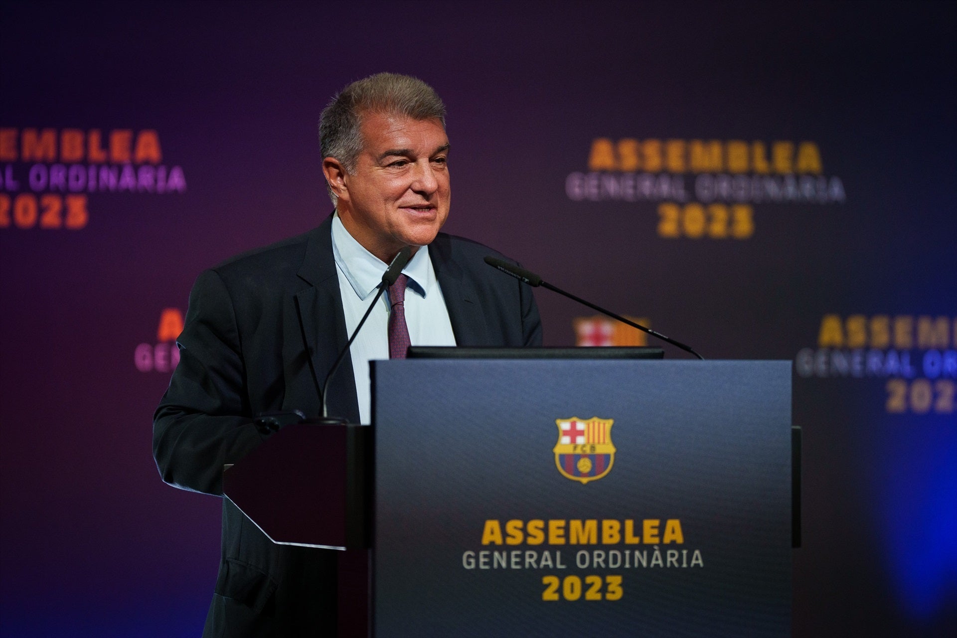 Joan Laporta: "Salvar al Barça de la quiebra no se improvisa" Joan Laporta: "Salvar al Barça de la quiebra no se improvisa"