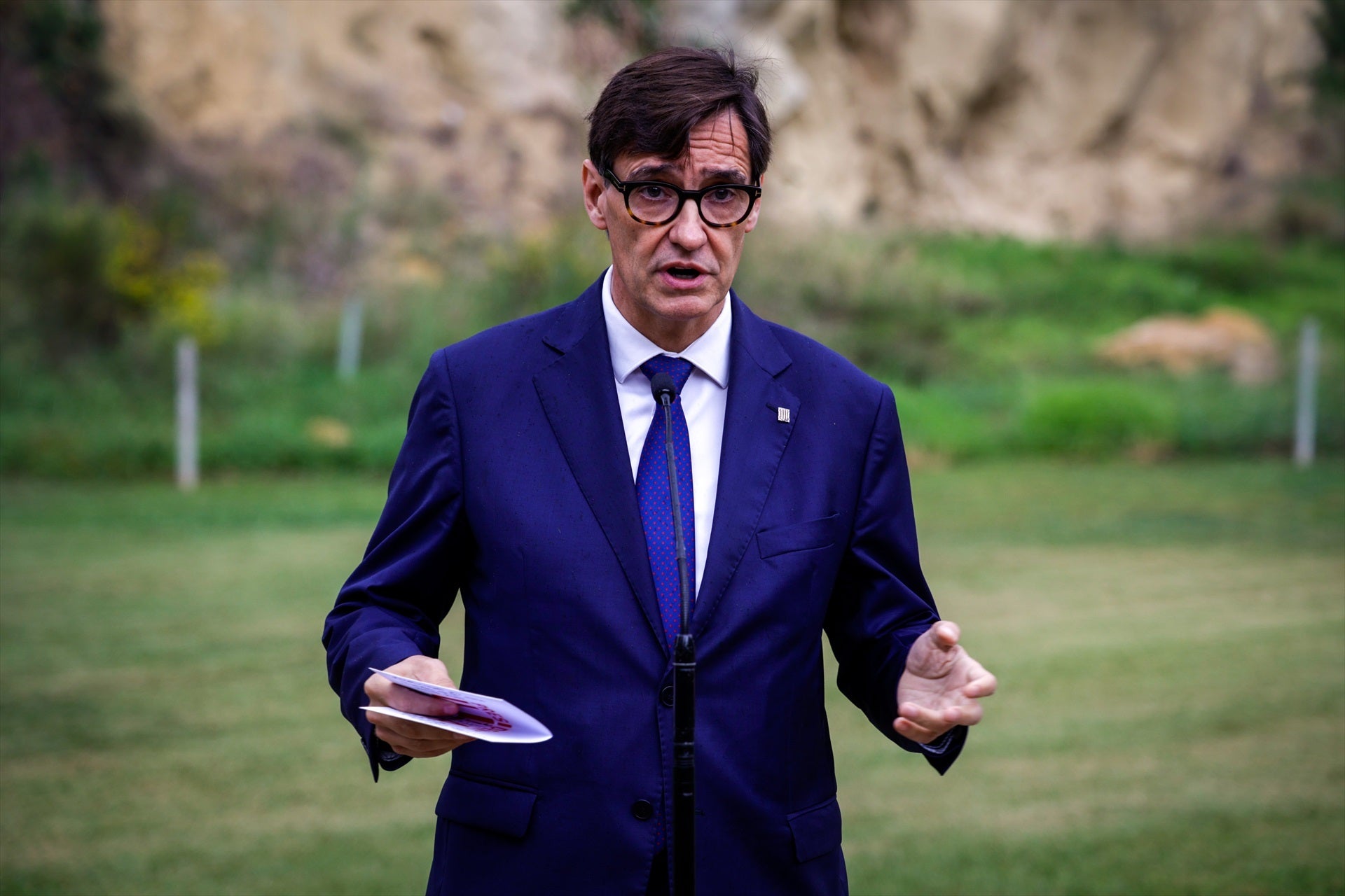 Salvador Illa reclama "política con mayúsculas" para la investidura en lugar de personalismos Salvador Illa reclama "política con mayúsculas" para la investidura en lugar de personalismos