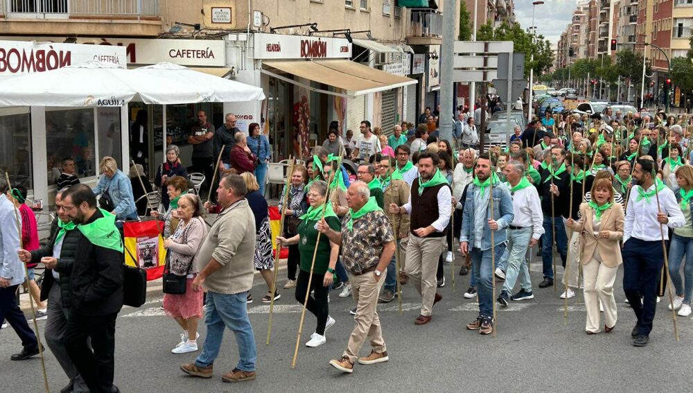 Romería de San Crispín 2023 en Elche.
