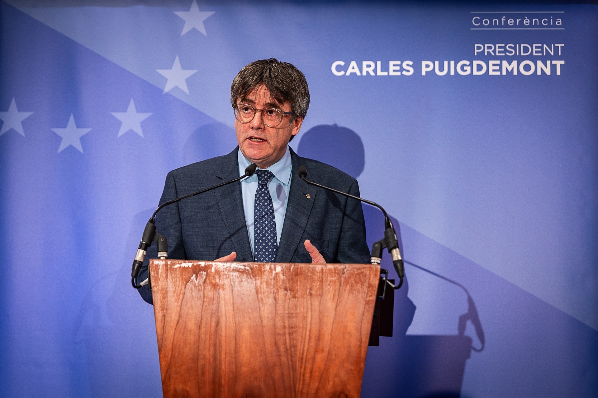 Puigdemont reitera que Cataluña busca su independencia para seguir existiendo como nación Puigdemont reitera que Cataluña busca su independencia para seguir existiendo como nación