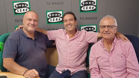 Alejandro Saravia, Manuel Rocamora y Javier Puebla