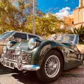 Exposición de vehículos de época en Ceuta