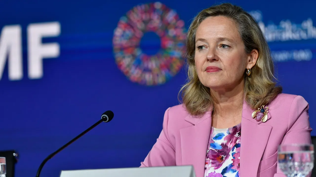 Nadia Calviño, vicepresidenta primera y ministra de Asuntos Económicos y Transformación Digital.