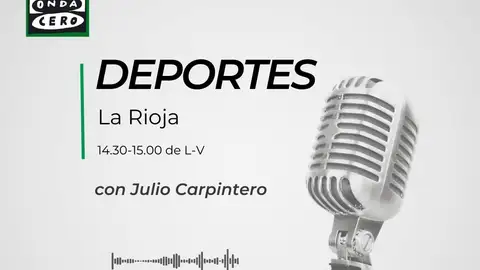 Diseño deportes La Rioja Julio Carpintero Portada deportes La Rioja Julio Carpintero