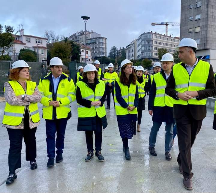 Las obras de la nueva estación intermodal de Santiago finalizarán en julio de 2024 Las obras de la nueva estación intermodal de Santiago finalizarán en julio de 2024