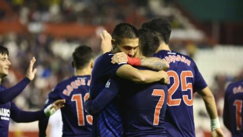 Celebraci&oacute;n de un gol