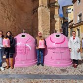 La campaña ‘Recicla Vidrio por ellas’ ,que lucha contra el cáncer de mama, sigue su recorrida por la provincia 