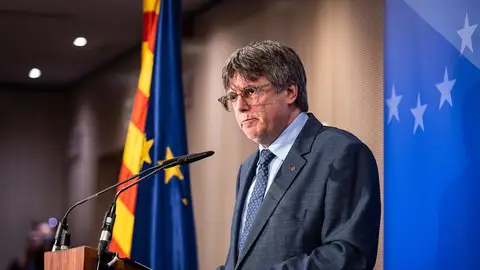 El expresidente de la Generalitat y eurodiputado de Junts, Carles Puigdemont. El expresidente de la Generalitat y eurodiputado de Junts, Carles Puigdemont.