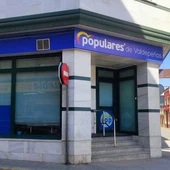Imagen fachada sede PP Valdepeñas Imagen fachada sede PP Valdepeñas