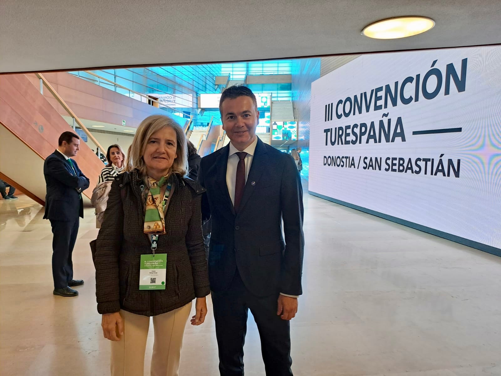 Victoria Bazaga destacaba el compromiso de la Junta con el turismo sostenible en la Convención de Turespaña en Donostia Victoria Bazaga destacaba el compromiso de la Junta con el turismo sostenible en la Convención de Turespaña en Donostia