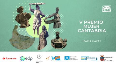 María Hazas, candidata al V Premio Mujer Cantabria