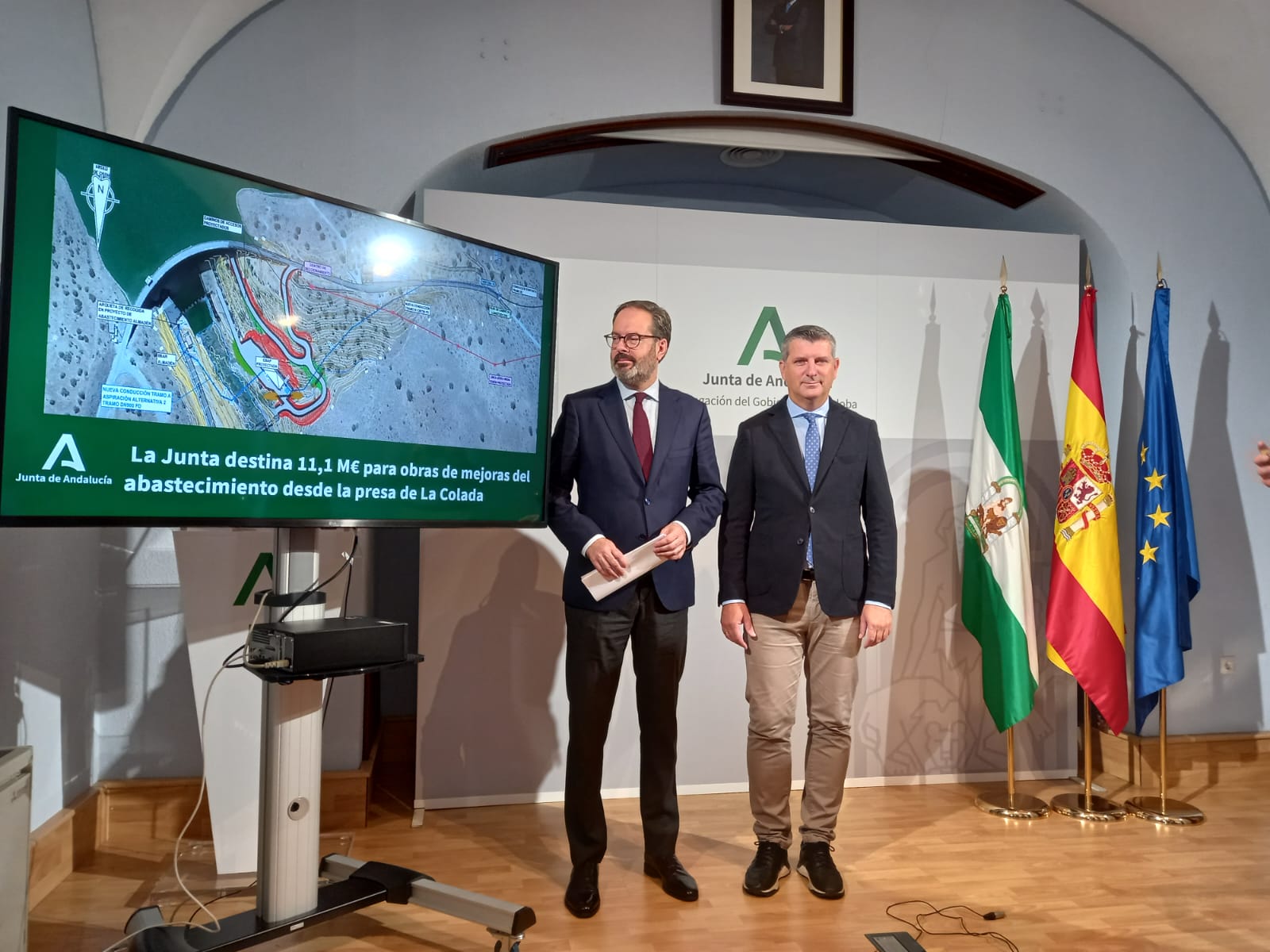 La obra de conexión entre La Colada y Sierra Boyera costará 11,1 millones La obra de conexión entre La Colada y Sierra Boyera costará 11,1 millones