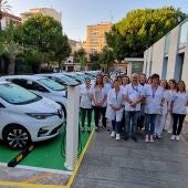 El Hospital Provincial de Castellón dota de vehículos eléctricos a la unidad de Hospitalización a Domicilio