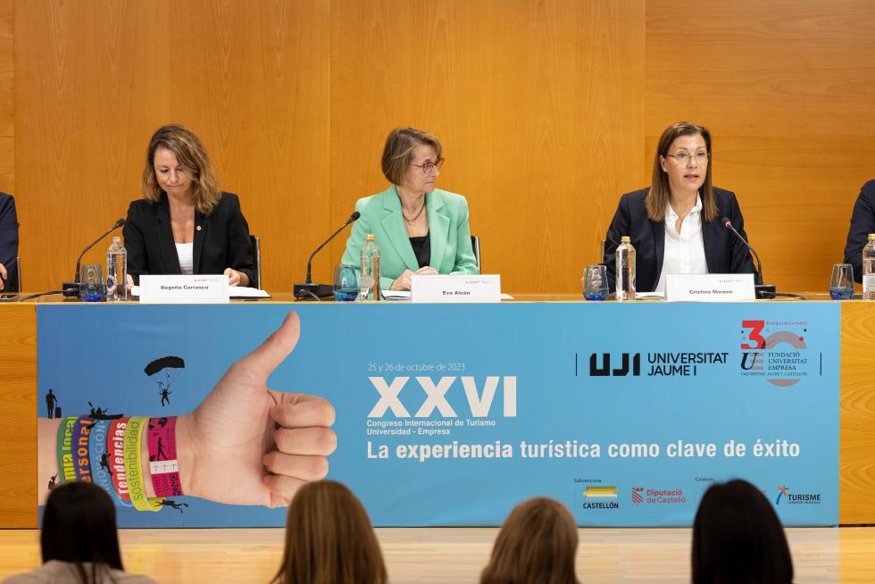 El turismo del futuro a debate en la UJI en el XXVI Congreso Internacional de Turismo Universidad-Empresa El turismo del futuro a debate en la UJI en el XXVI Congreso Internacional de Turismo Universidad-Empresa