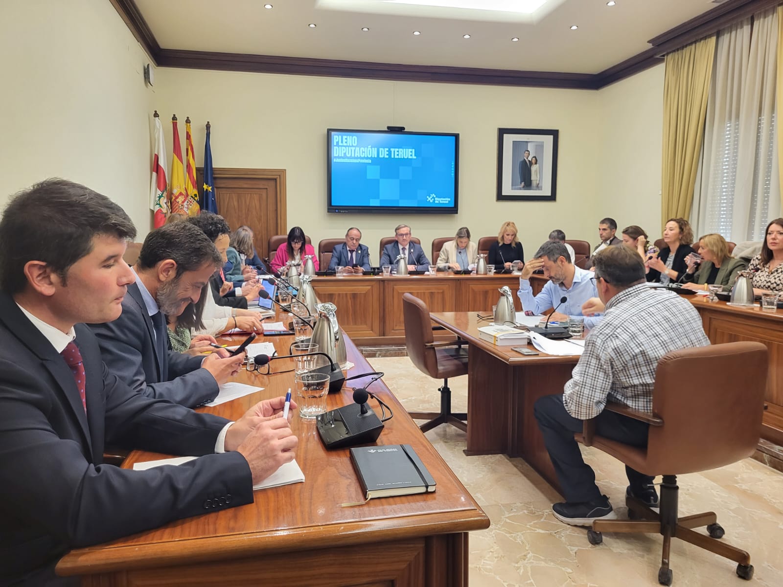 La Diputación de Teruel sigue liquidando impagos La Diputación de Teruel sigue liquidando impagos
