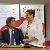 Carlos Mazón destaca la capacidad de superación industrial, la experiencia y el alma que representan Castellón y sus empresas