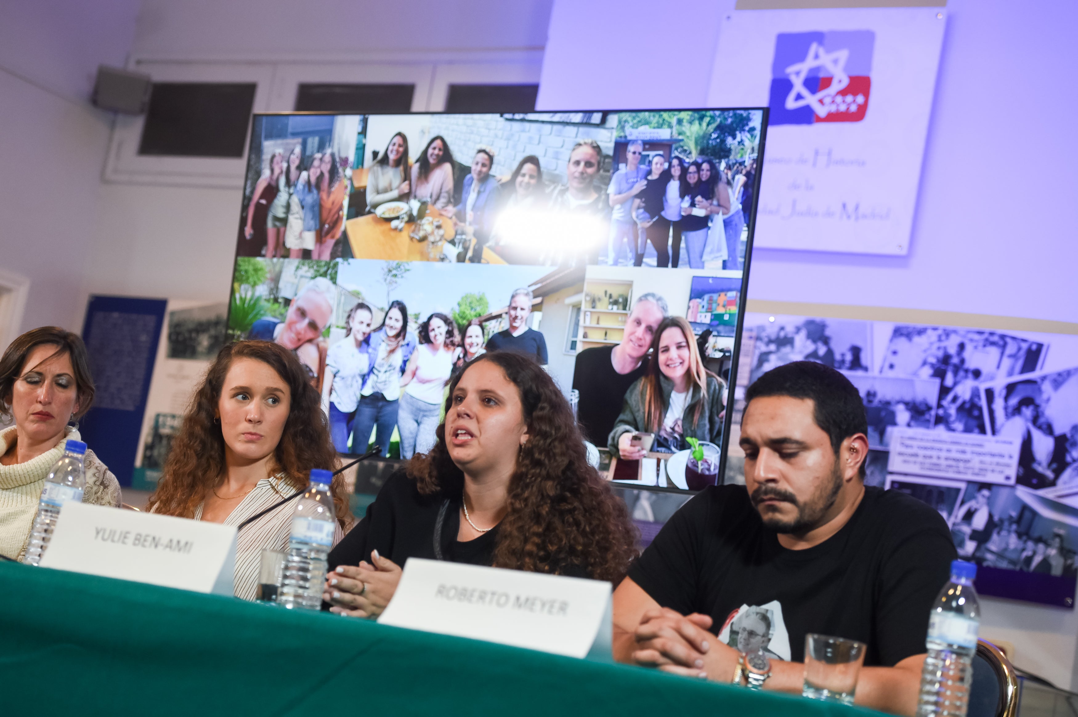 Familiares de secuestrados por Hamás piden ayuda: "Ruego que nos ayudéis ¿qué pasaría si fueran vuestros parientes?" Familiares de secuestrados por Hamás piden ayuda: "Ruego que nos ayudéis ¿qué pasaría si fueran vuestros parientes?"