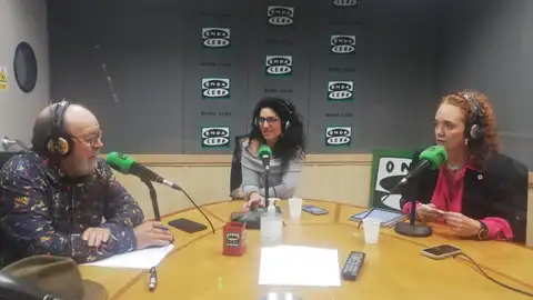 Ramón de Arcos, Paloma Albarrán y Anabel Rodríguez Ramón de Arcos, Paloma Albarrán y Anabel Rodríguez