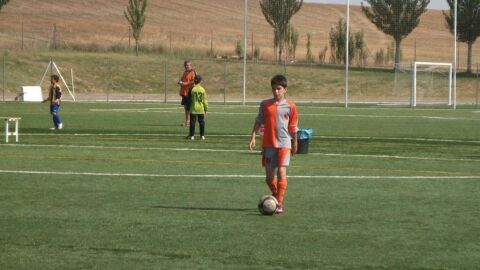 Visus, en las categorías inferiores del Carbajosa Visus, en las categorías inferiores del Carbajosa