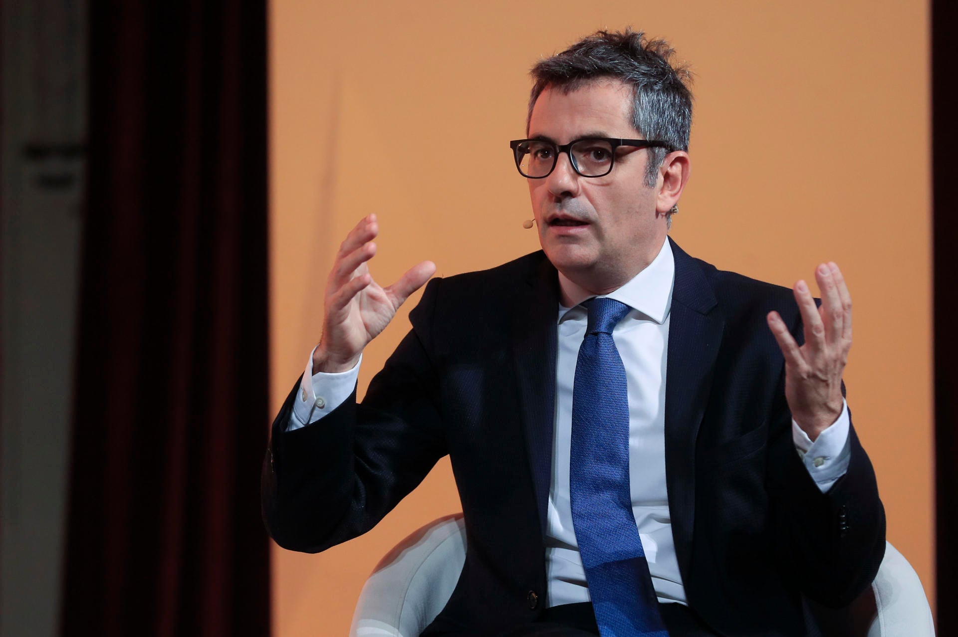 Bolaños afirma que "la Cataluña del futuro ya se está dibujando" y augura una "década de prosperidad" Bolaños afirma que "la Cataluña del futuro ya se está dibujando" y augura una "década de prosperidad"