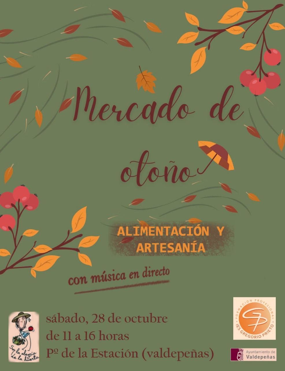 Mercado agroecológico de otoño en Valdepeñas Mercado agroecológico de otoño en Valdepeñas