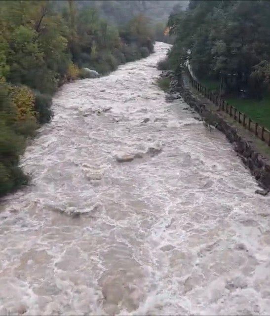 Los ríos del Pirineo recuperan su caudal tras las últimas crecidas Los ríos del Pirineo recuperan su caudal tras las últimas crecidas