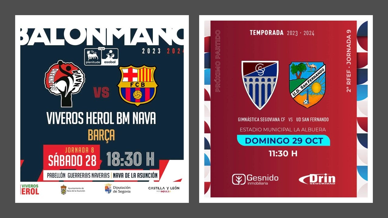 El Nava recibe este sábado al Barça y La Gimnástica Segoviana el domingo al San Fernando El Nava recibe este sábado al Barça y La Gimnástica Segoviana el domingo al San Fernando