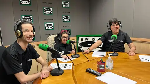 David Tardío, Anabel Barroso y Miguel Guerra David Tardío, Anabel Barroso y Miguel Guerra