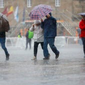 La borrasca 'Celine' mantendrá en alerta amarilla por lluvias a nueve provincias este domingo