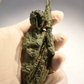 Encuentran en Villajoyosa nuevas piezas de bronce de la época romana de la ciudad de Allon 